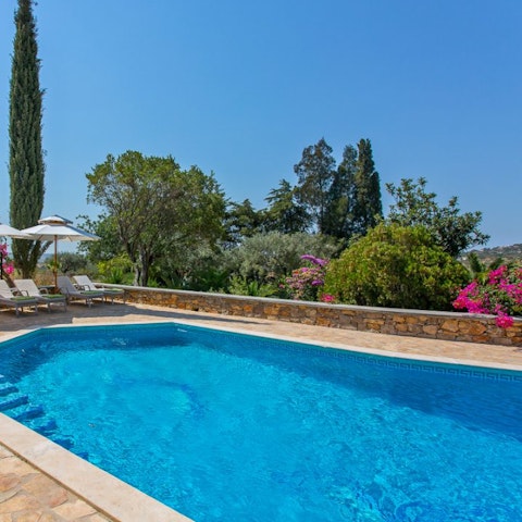 Enjoy the privacy of the garden as you swim in the private pool