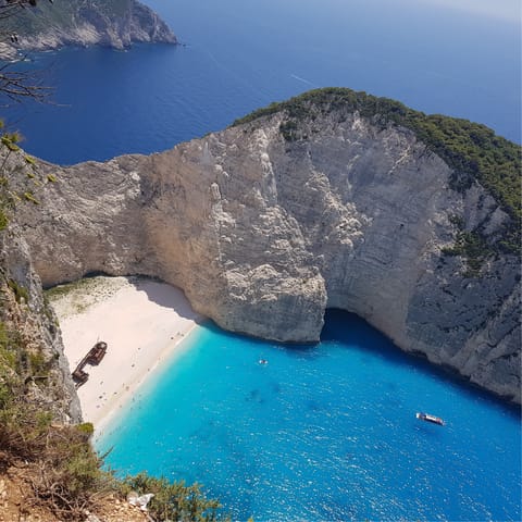 Explore the gorgeous island of Zakynthos, right on your doorstep