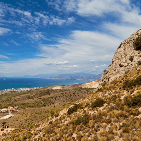 Stay in the Malaga region's scenic town of Montecorto