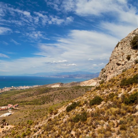 Stay in the Malaga region's scenic town of Montecorto