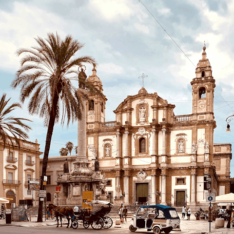 Be inspired by the historic heart of Palermo