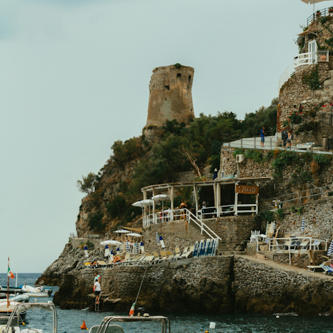 Explore the coastal walks around Praiano