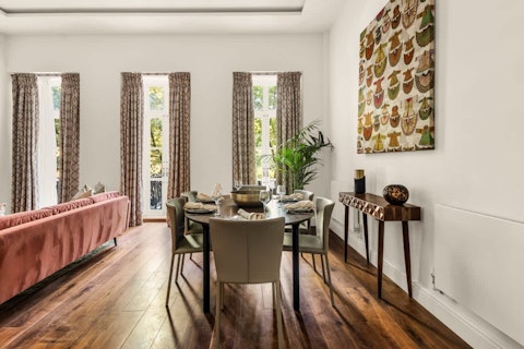 Gather round the dining table for group meals