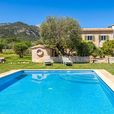 Spend serene days stretched out by the pool