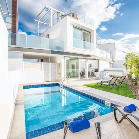 Snooze by the pool or cool off with a gentle swim