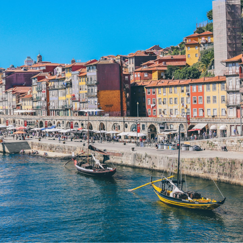Experience the laid-back charm of life in Porto