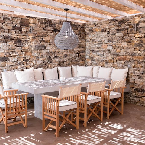 Prepare an alfresco feast on the barbecue