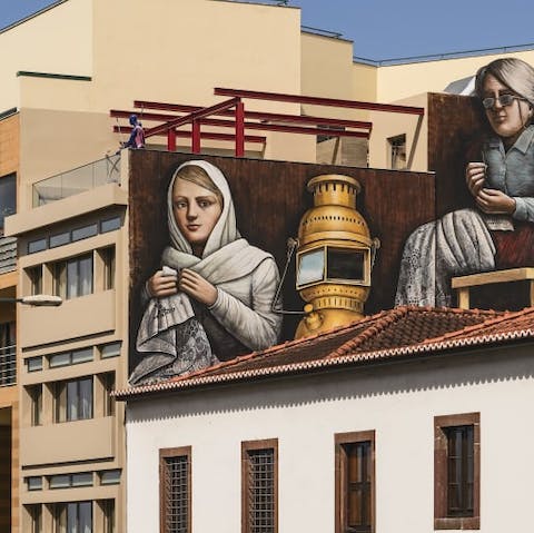 Soak up the cultural heritage of this former embroidery factory