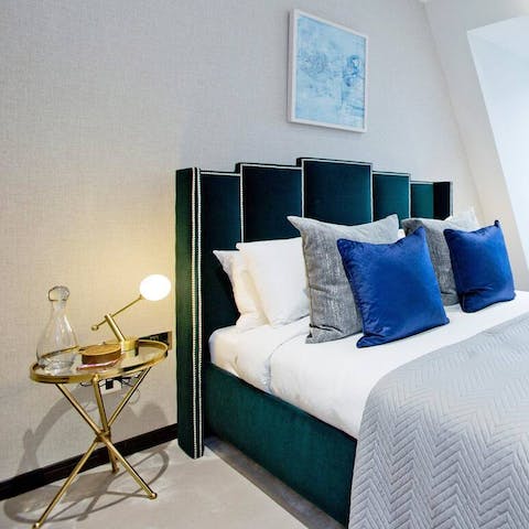 Relax in hotel-style luxury in your own apartment