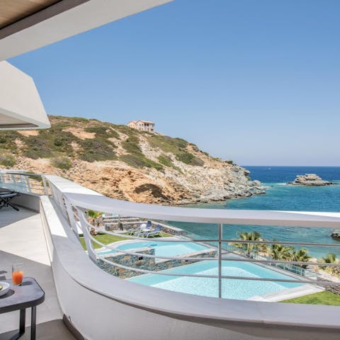 Walk down to the beach or spend slow days by the private pool