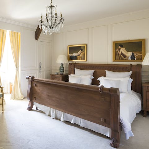 Take your pick of nine magnificent bedrooms