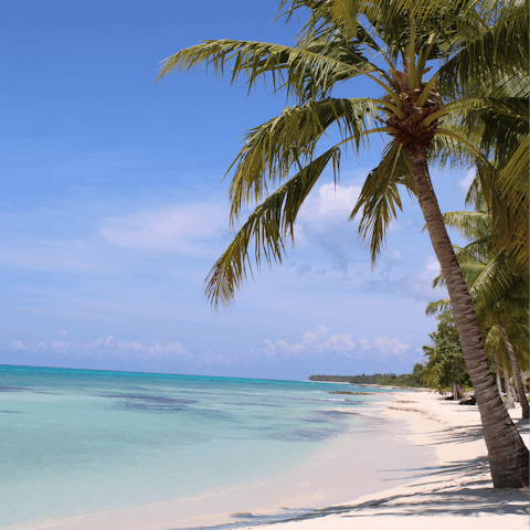Stay in the beachside resort location of Punta Cana
