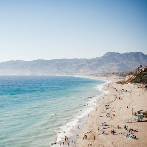 Try out the waves of iconic Surfrider Beach, right on your doorstep