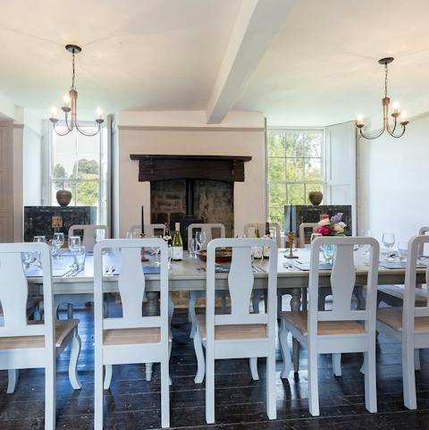 Come together for memorable mealtimes – a real talking point of the house