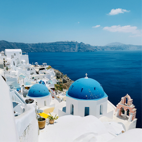 Base yourself in Santorini's picturesque capital