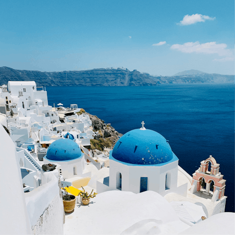 Base yourself in Santorini's picturesque capital
