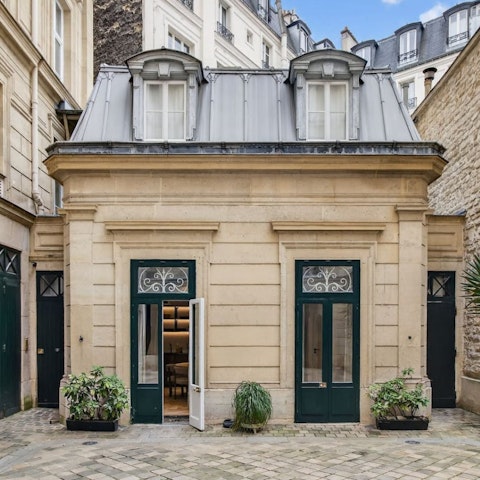 Stay in this charming historic Parisian courtyard home