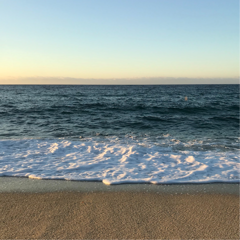 Stay just 10 metres from one of Ljubac’s sandy beaches