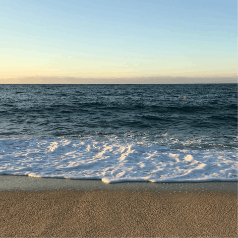 Stay just 10 metres from one of Ljubac’s sandy beaches