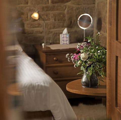 Practice your flower arranging with fresh bunches delivered everyday