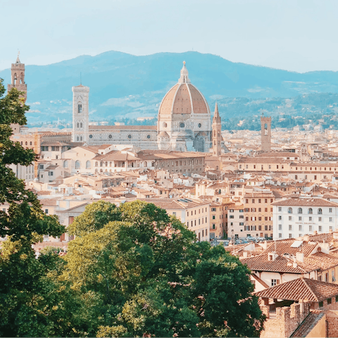 Walk over to the famous Duomo, twenty minutes away