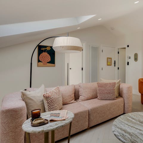 Lounge on the sofa and catch up on your favourite shows