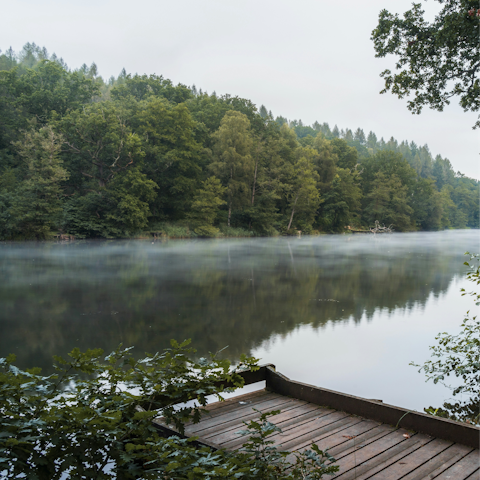 Park your car ten minutes north and explore the beautiful Forest of Dean