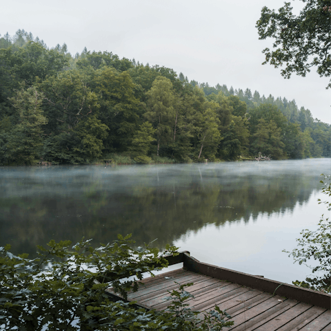 Park your car ten minutes north and explore the beautiful Forest of Dean