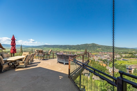 Take in sweeping valley and ski area views from your private terrace