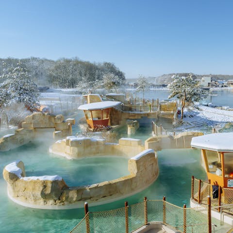 Make a Splash at the Aqualagon Water Park – just a ten-minute drive away