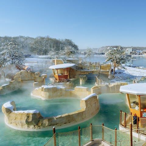 Make a Splash at the Aqualagon Water Park – just a ten-minute drive away