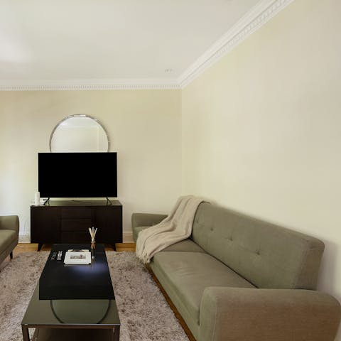 Watch your favourite flick after a long day of sightseeing