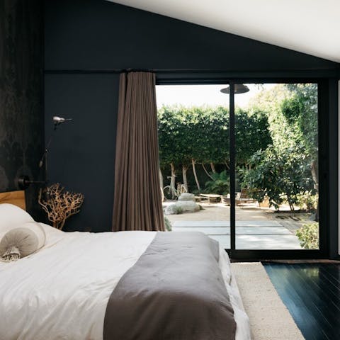 Wake up to lush green views