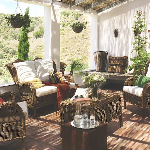 Relax in one of the many lounges