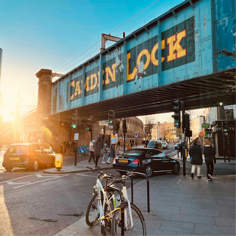 Explore the energy of Camden right on your doorstep