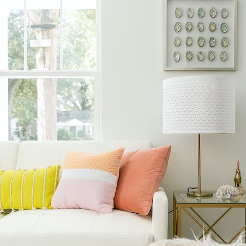 Cosy up with a film after a long day