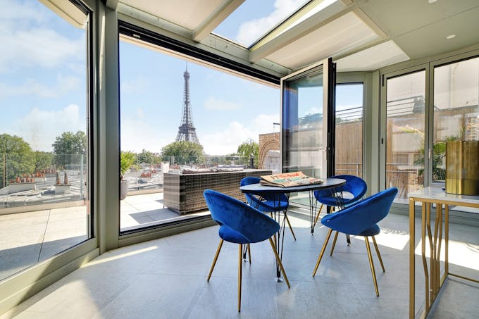 Vue De La Tour Eiffel