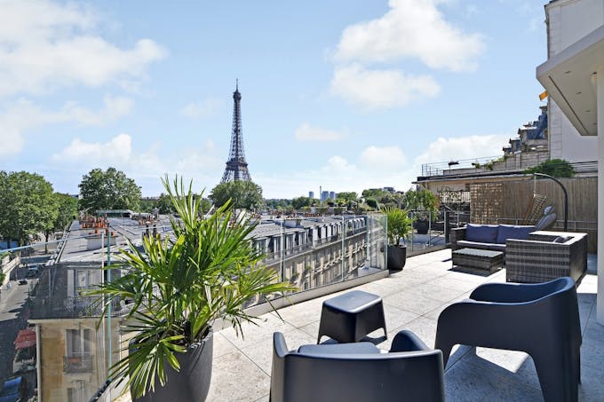 Vue De La Tour Eiffel