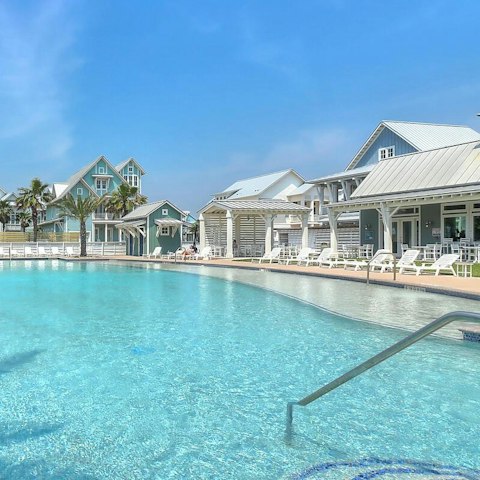 Relax by one of the resort's swimming pools
