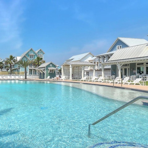 Relax by one of the resort's swimming pools