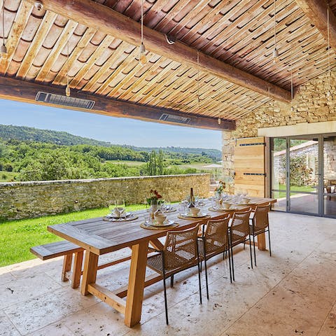 Celebrate life's special moments with delicious drinks and French meals