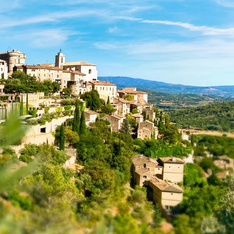 Spend a day sightseeing and exploring the region