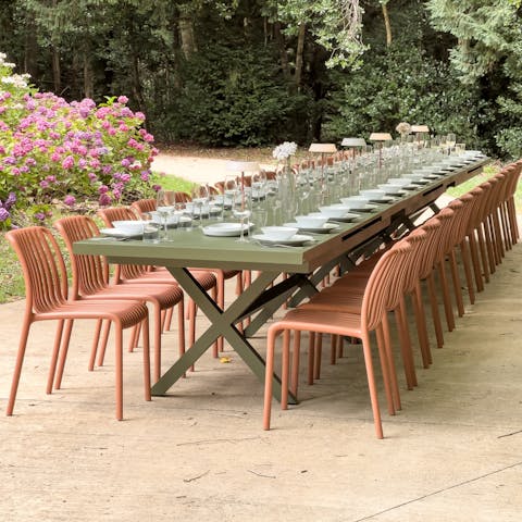 Entertain in extra-special style in the gorgeous grounds