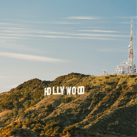 Stay in the Hollywood Hills, just a few minutes walk away from the Hollywood Walk of Fame
