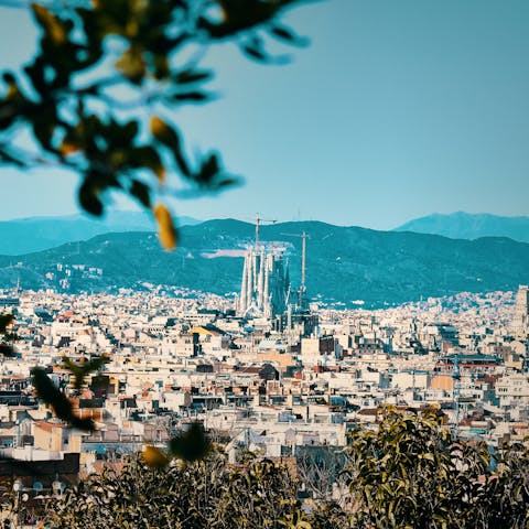 Take a day trip to Barcelona, only a thirty-minute drive from the villa