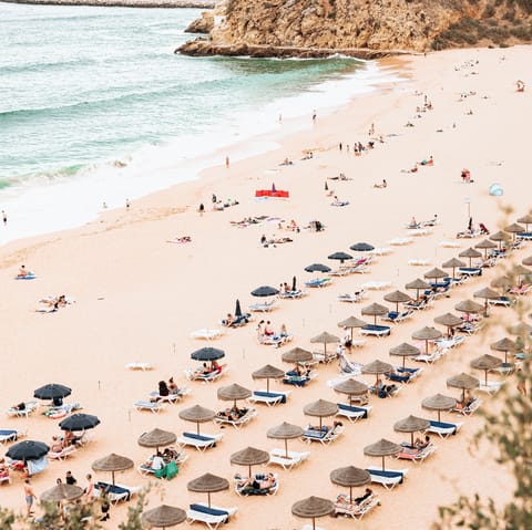 Drive to nearby Albufeira for a relaxed beach day or night out on the strip