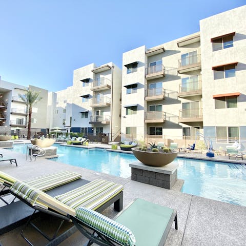 Cool off in the pool