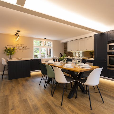 Flex your culinary muscles in the made-for-action kitchen