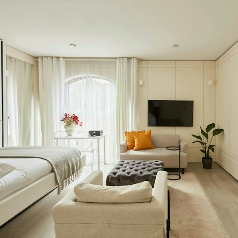 Relax, work or enjoy slow evenings at home
