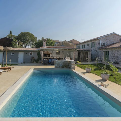 Spend a day relaxing and recharging by the pool